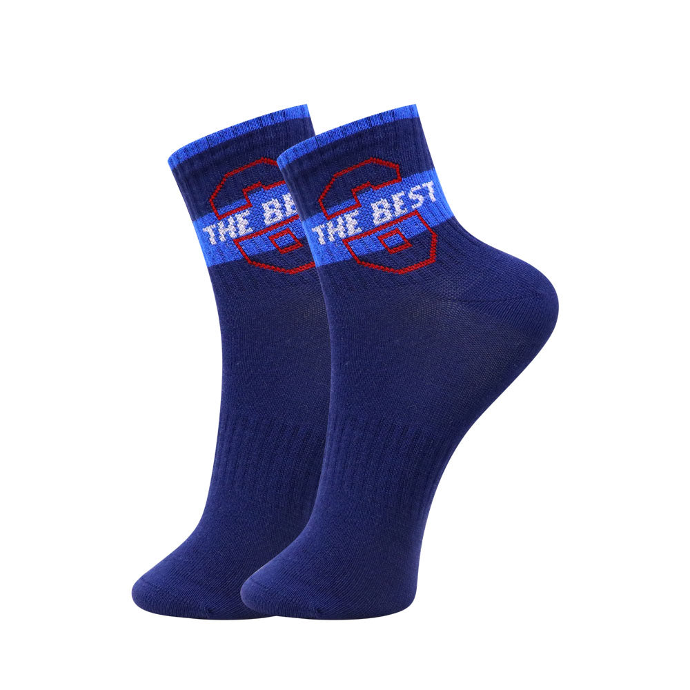 3 Pk Mustang Power play Kids Crew Socks