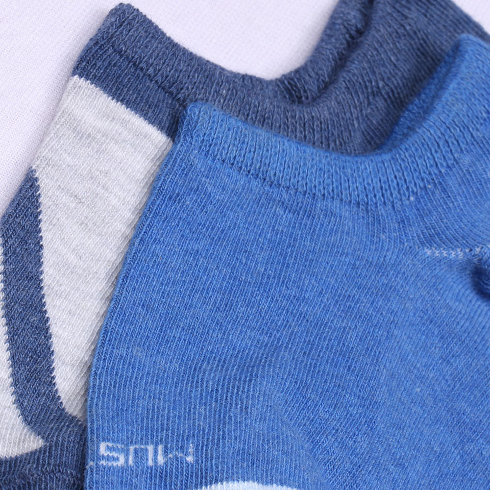 2 Pk Men’s Low-Cut Invisible Socks