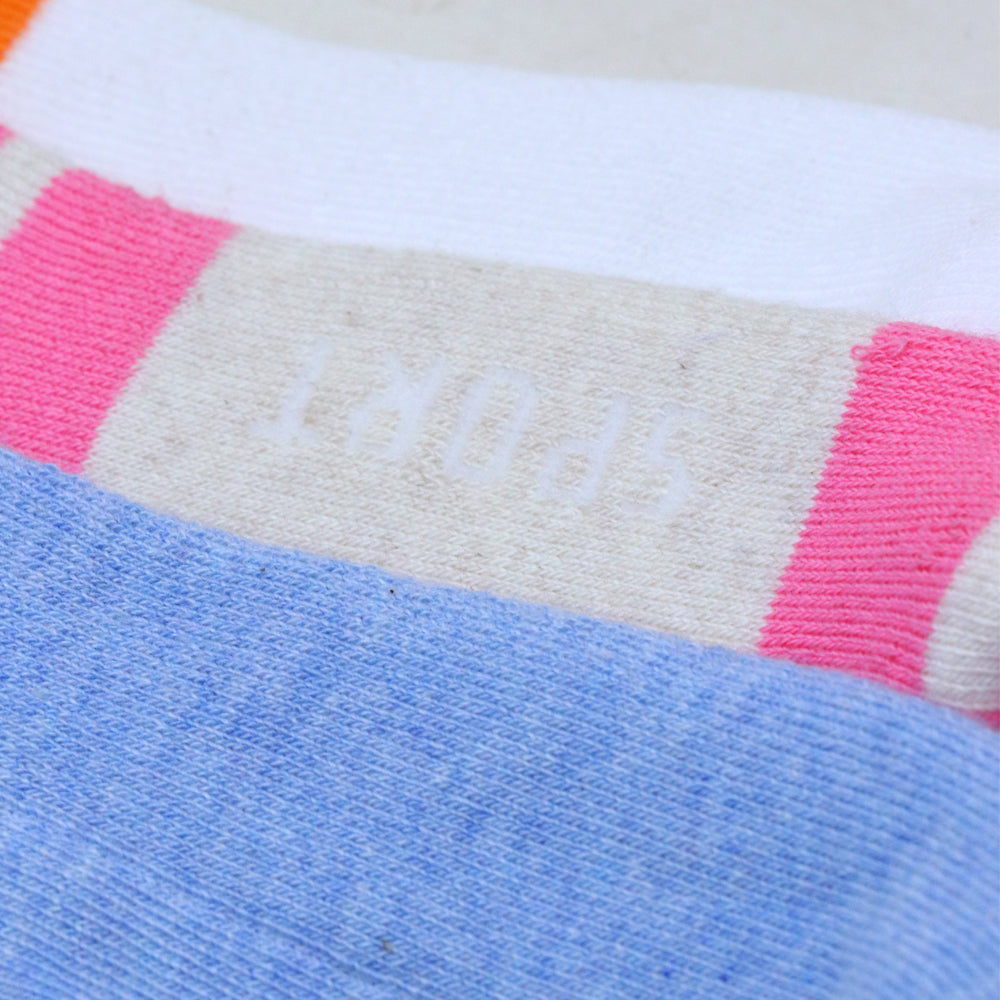 3pk Mix Design Terry Socks