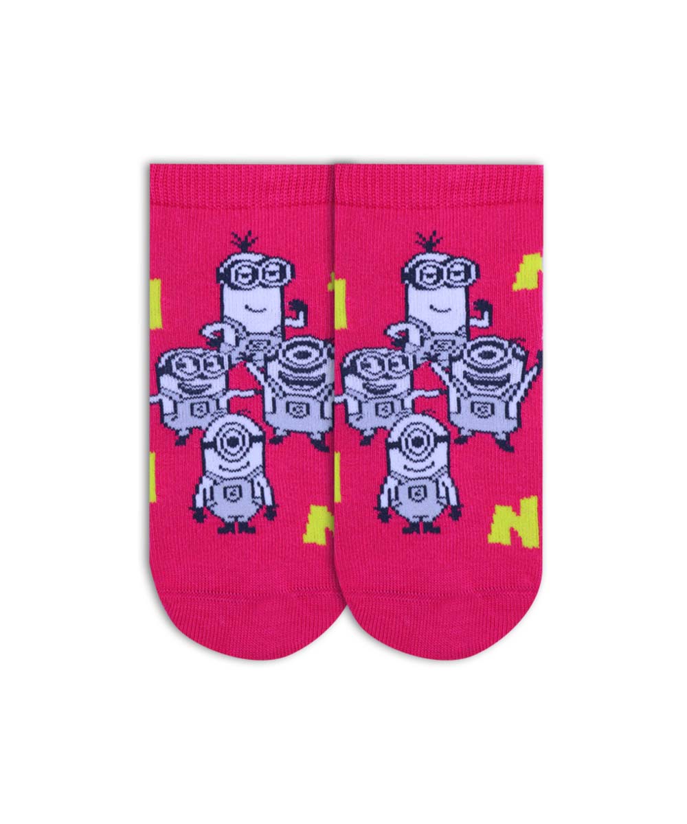 5pk Minions Design Socks
