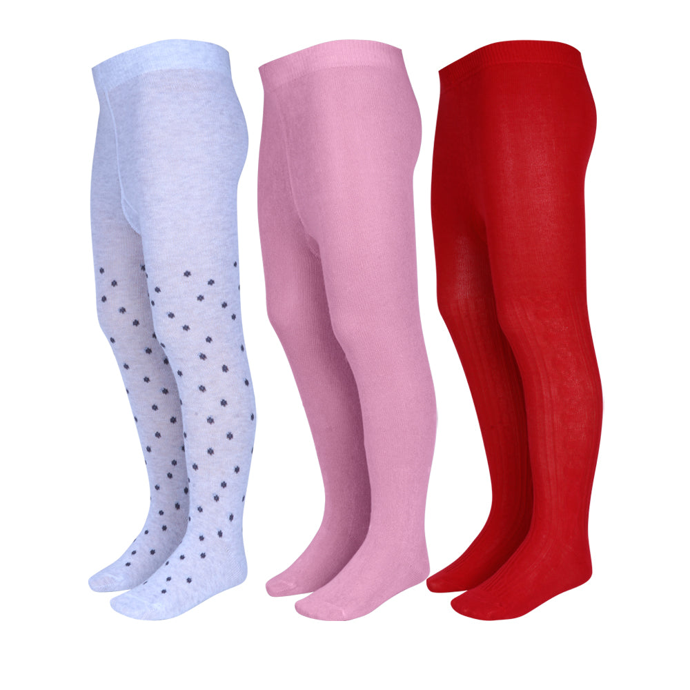 3pk Design Tights
