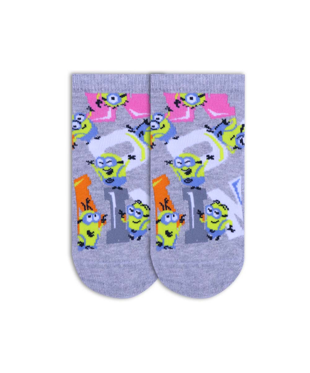 5pk Minions Design Socks