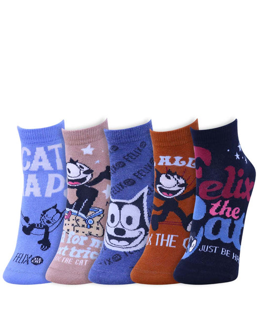 Kid's Felix Design  Socks Pack Of 5