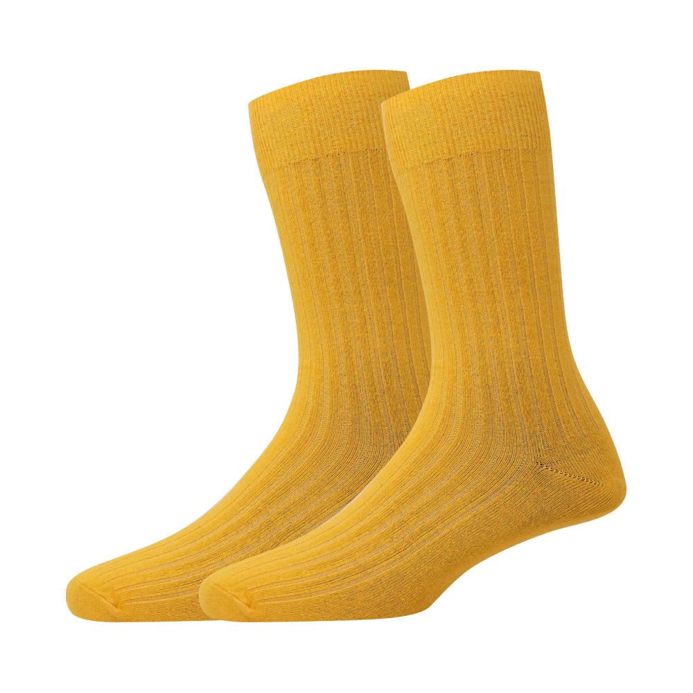 3pk Basic Plain Rib Socks