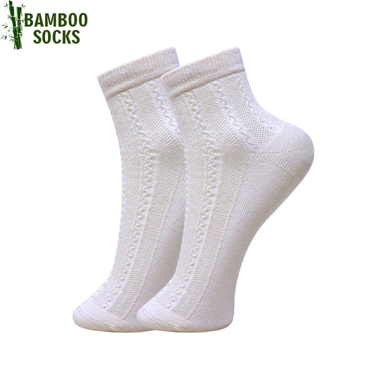 1 Pk Ladies Self Knit Design Bamboo Socks