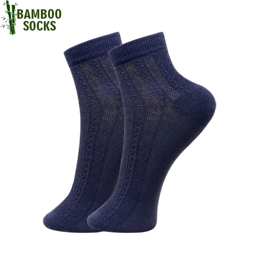1 Pk Ladies Self Knit Design Bamboo Socks