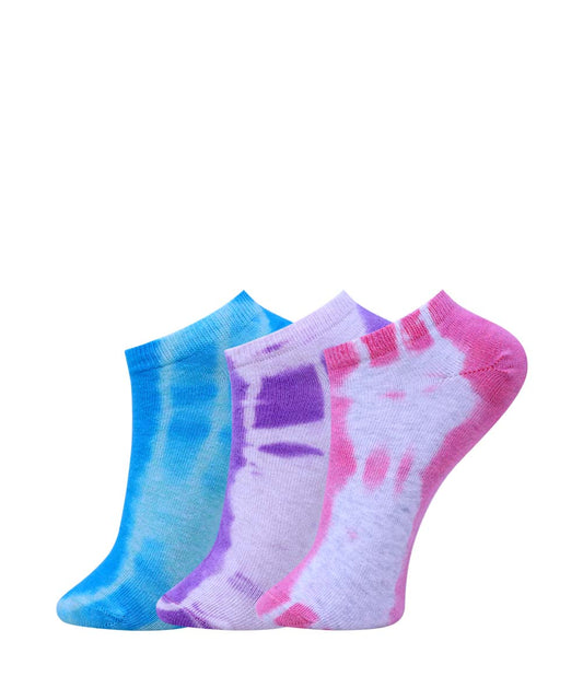 Women’s Tie Dye  Pack Of 3  Socks