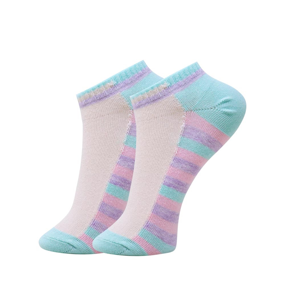 3 Pk Ladies Mix Design Print Socks