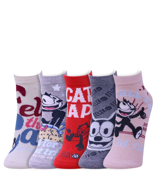 Women's Felix Design  Socks Pack Of 5