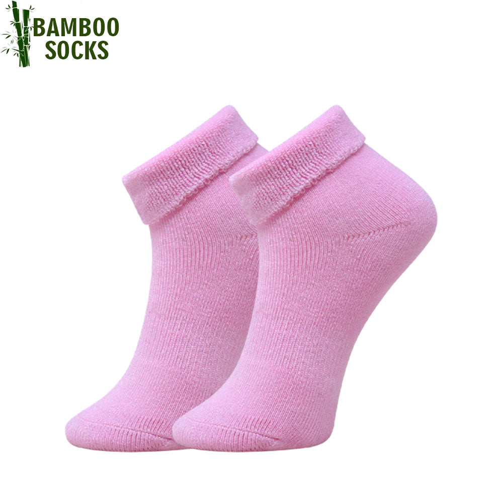 1 Pk Kids Soft Roll Top Bamboo Socks