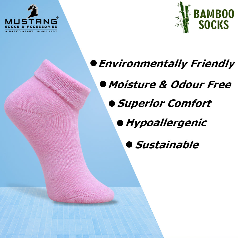 1 Pk Kids Soft Roll Top Bamboo Socks