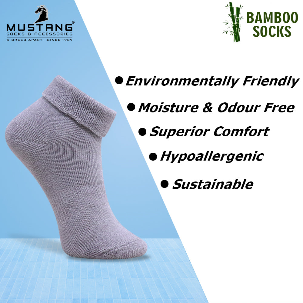 1 Pk Kids Soft Roll Top Bamboo Socks
