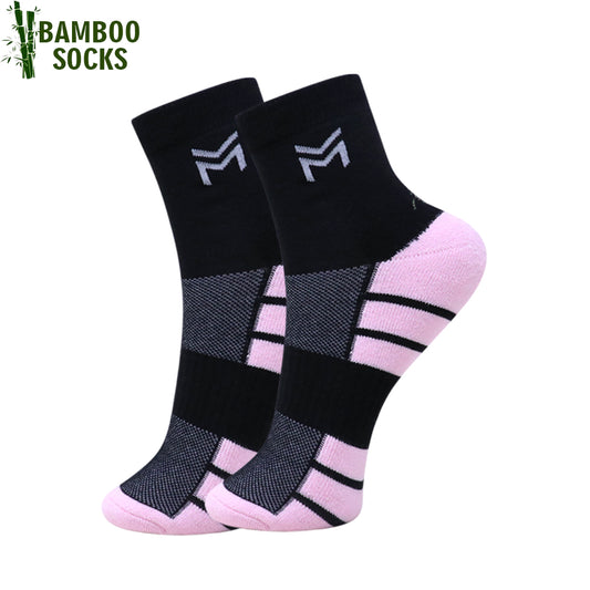 1 Pk Ladies Sports Mesh Design Bamboo Socks