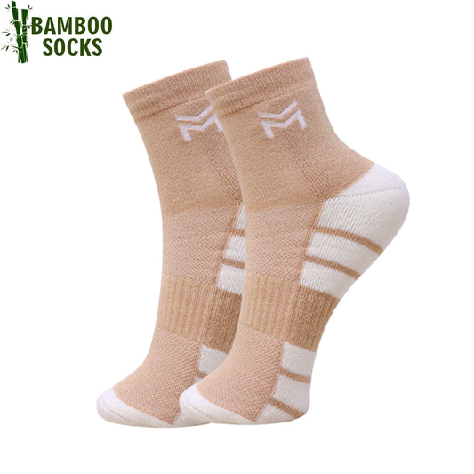 1 Pk Ladies Sports Mesh Design Bamboo Socks