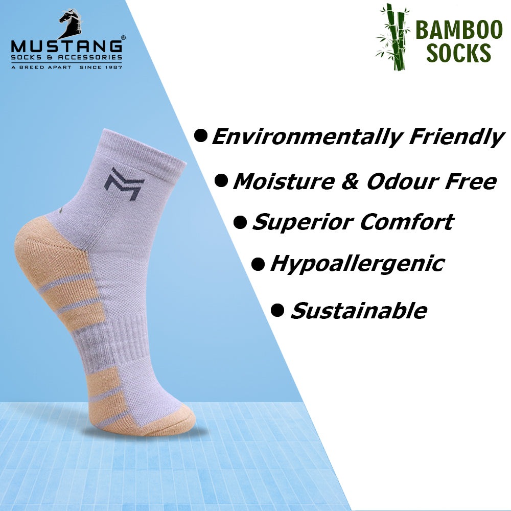 1 Pk Ladies Sports Mesh Design Bamboo Socks