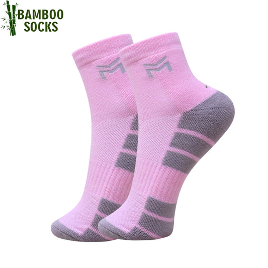 1 Pk Ladies Sports Mesh Design Bamboo Socks