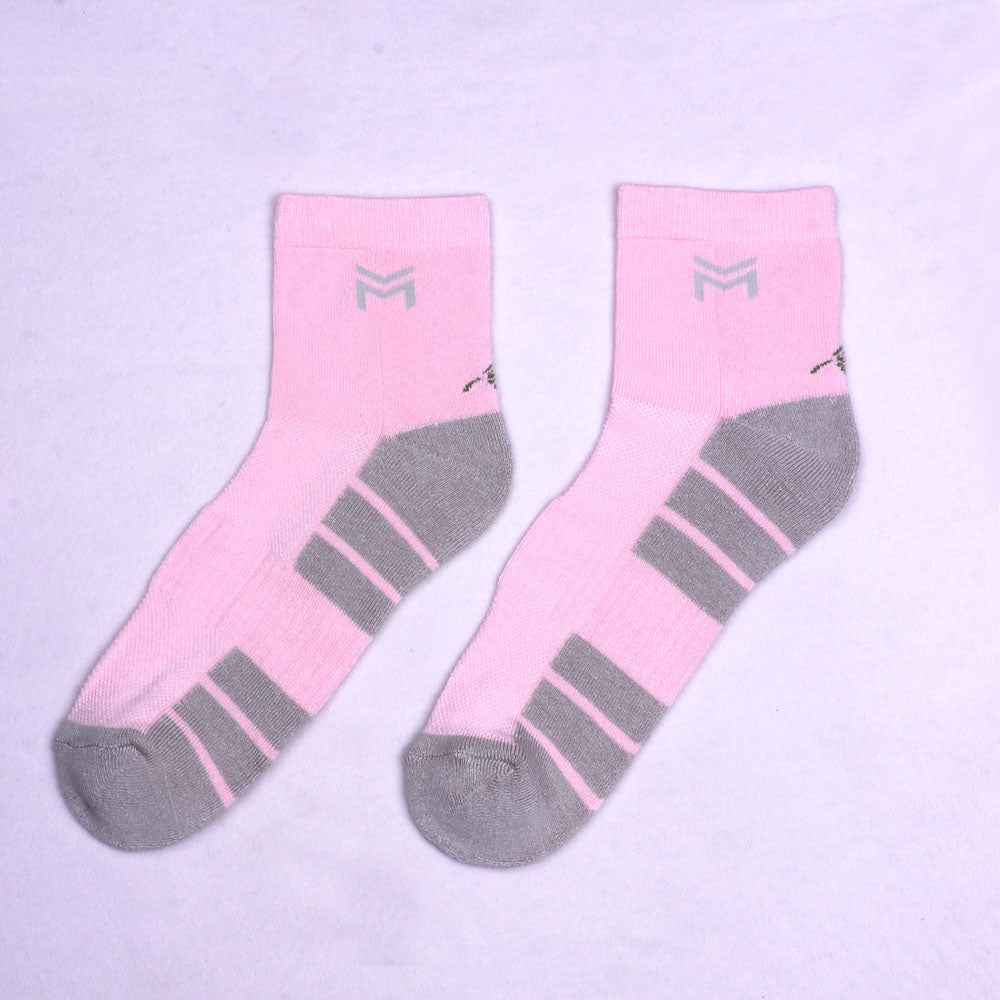 1 Pk Ladies Sports Mesh Design Bamboo Socks