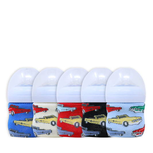 5pk Cute Covers for Newborn Feeding Bottle 125 ml