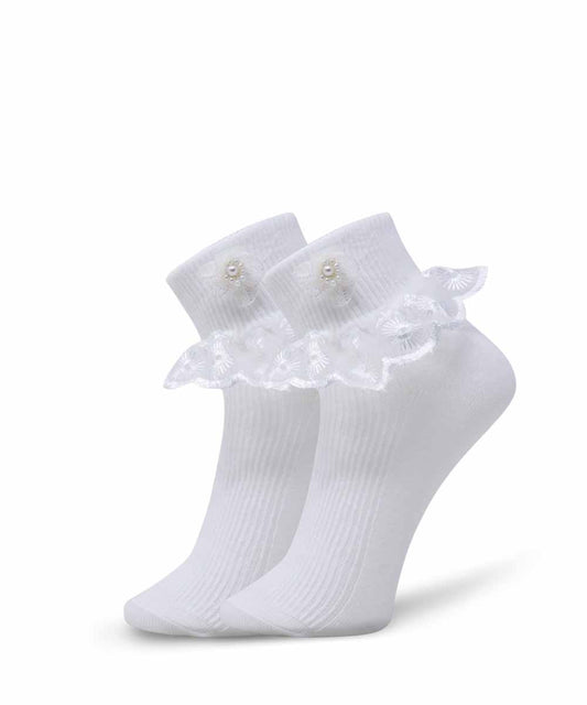 Infants Rosset Lace socks