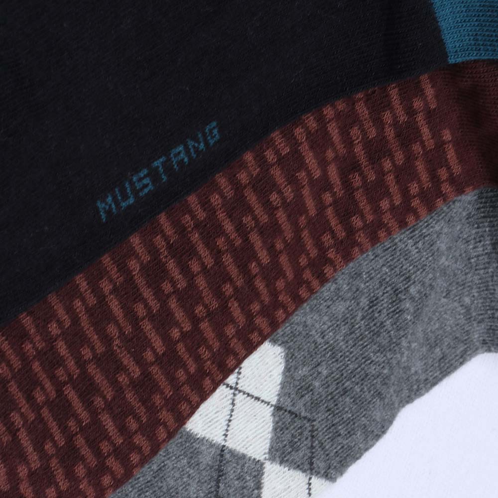 3pk  Design Mens Short Leg Socks