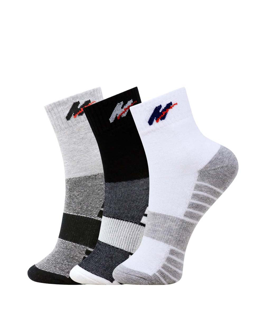 3pk Sport Socks – Mustang Socks - Main Image