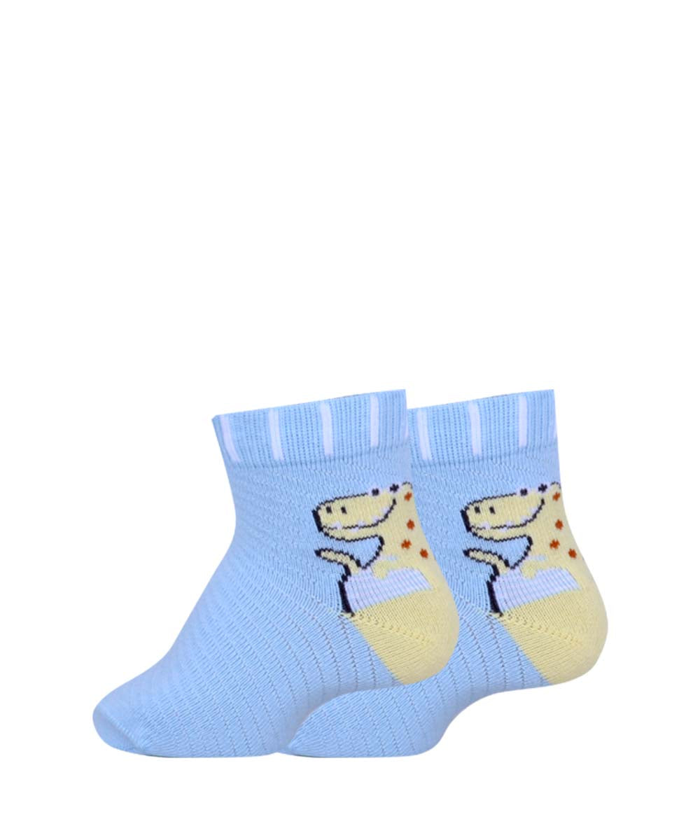 5pk Cotton Rich Infants Design Socks