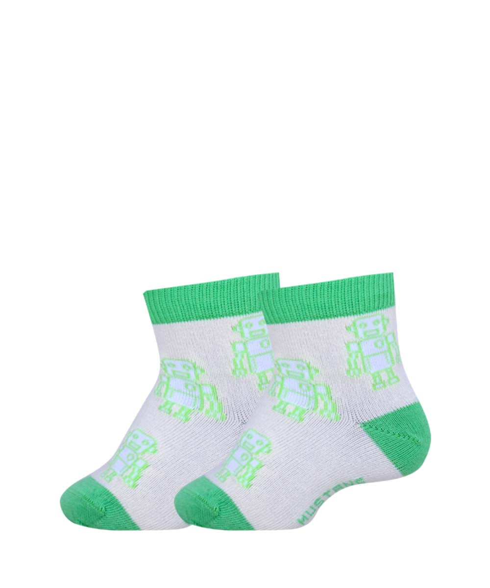 5pk Cotton Rich Infants Design Socks