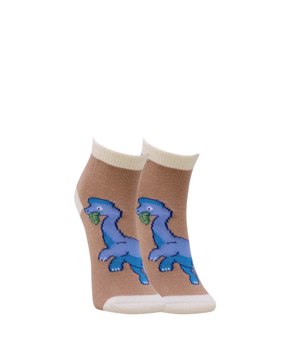 5pk Jurassic Daino Design Socks