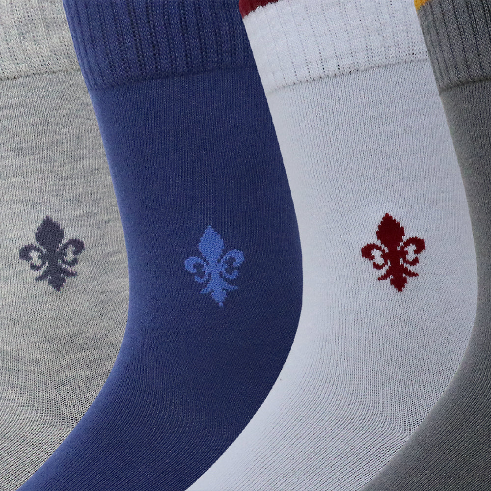 5 Pk Premium Men’s Cotton Crew Socks