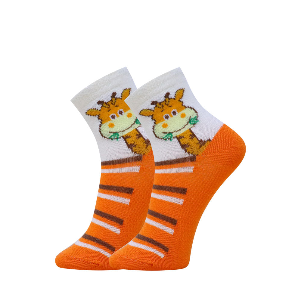 3pk Playful Animal Print Socks