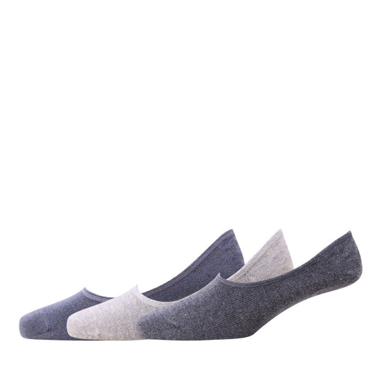 3-Pack Ultra Low-Cut Loafer Socks For Invisible Comfort
