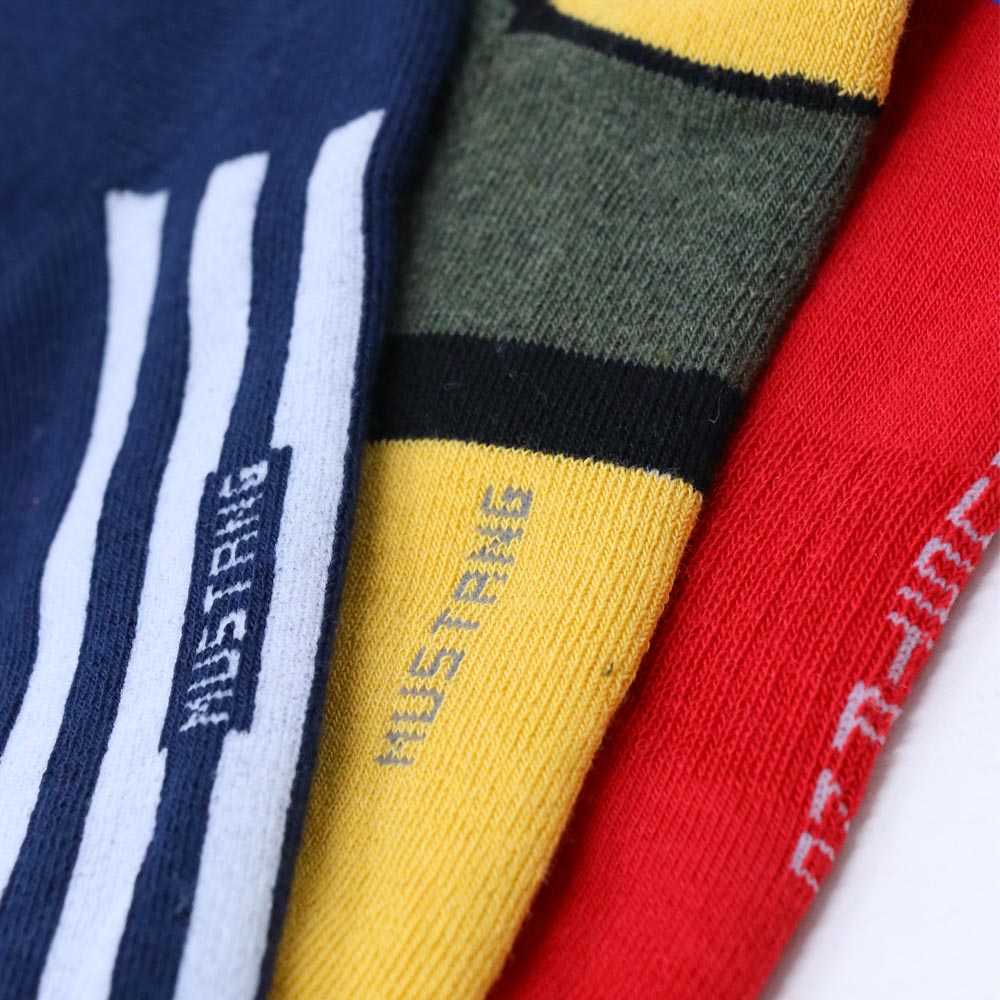 3pk Mix Design Terry Socks