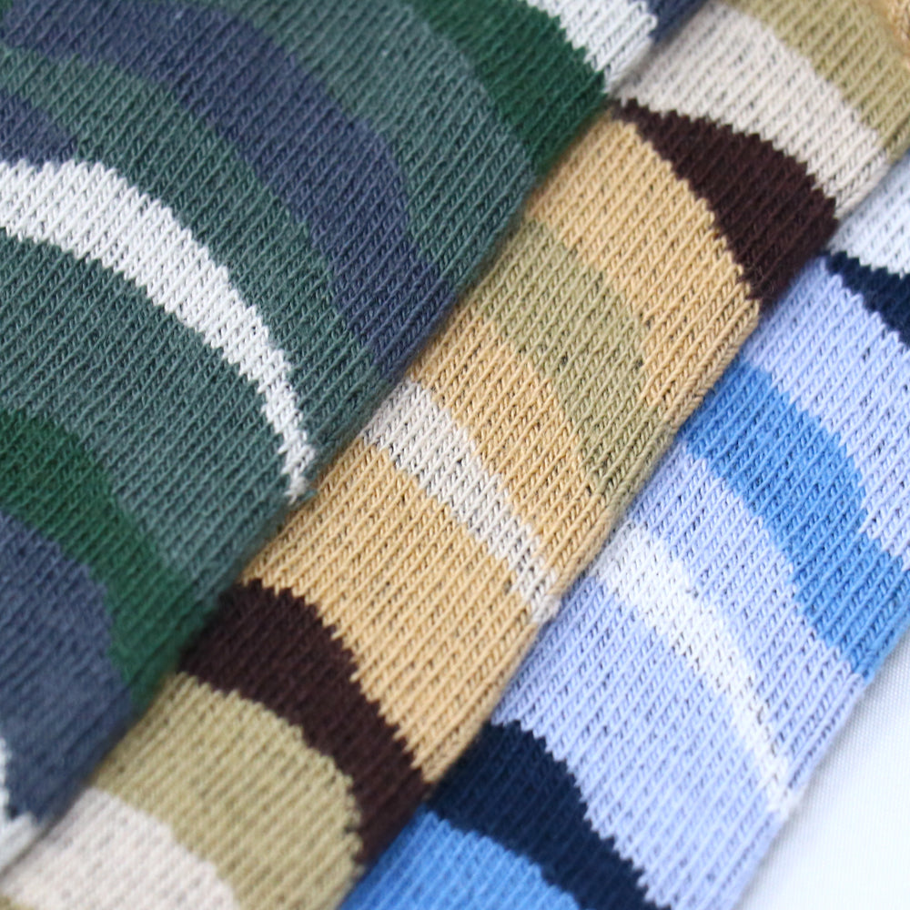 3 Pk Men's Solid Crew-Length Socks With Contrast Sole