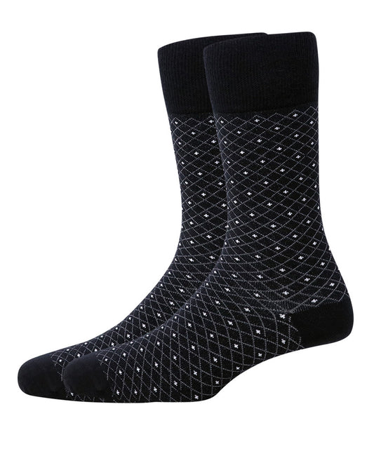 Men’s Self Dia & dot design Socks