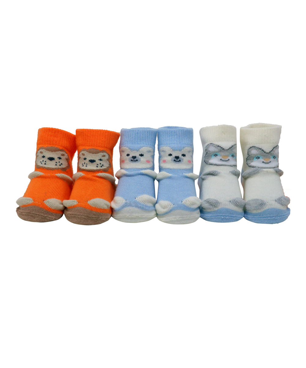 NEW BORN BOYS 3D SOCKS