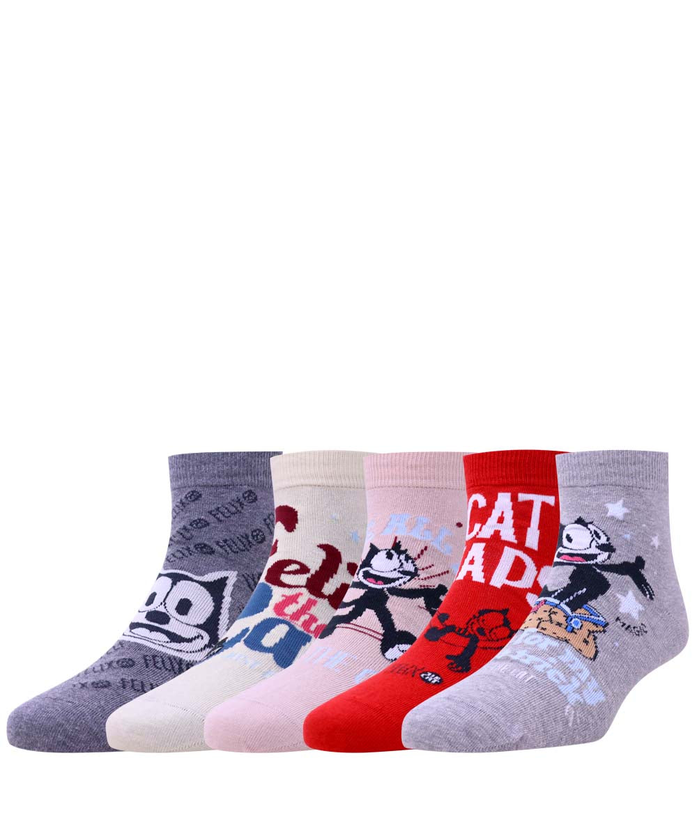 5pk Felix Design Socks