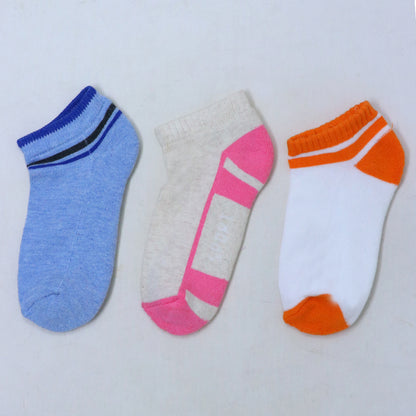 3pk Mix Design Terry Socks