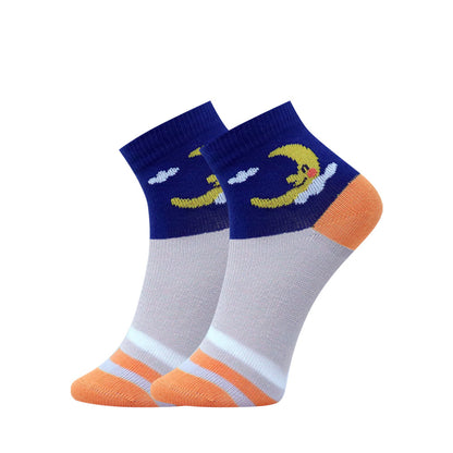 3pk Mix Design Terry Socks.