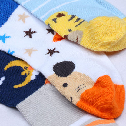 3pk Mix Design Terry Socks.