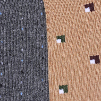 2 Pk Men’s Printed Ankle Socks