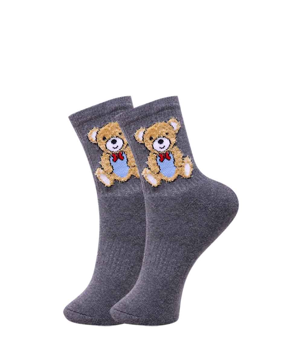 2pk Design Terry Socks