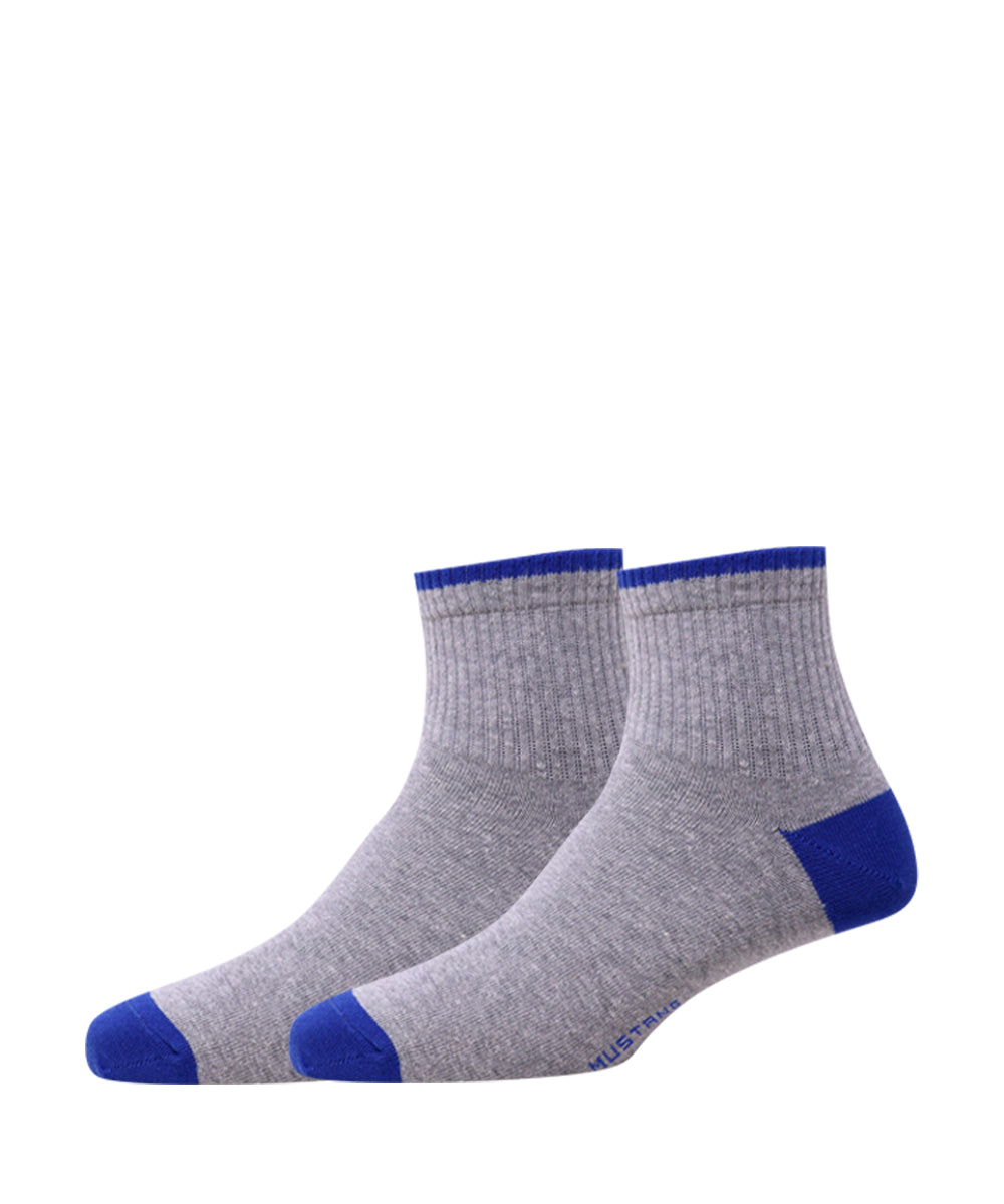 2pk Cotton Rich Design Combo Socks