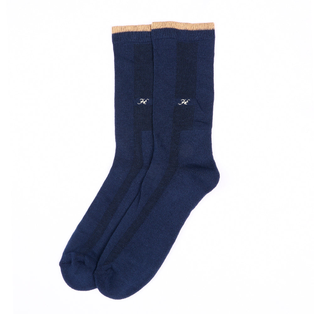 1 Pk Premium Men's Crew Length Cotton Formal Socks