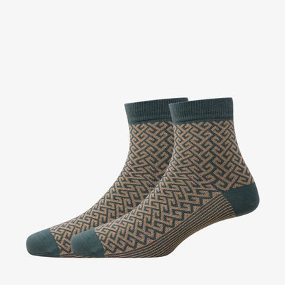 3 Pk Men's Premium Cotton Blend Argyle Socks