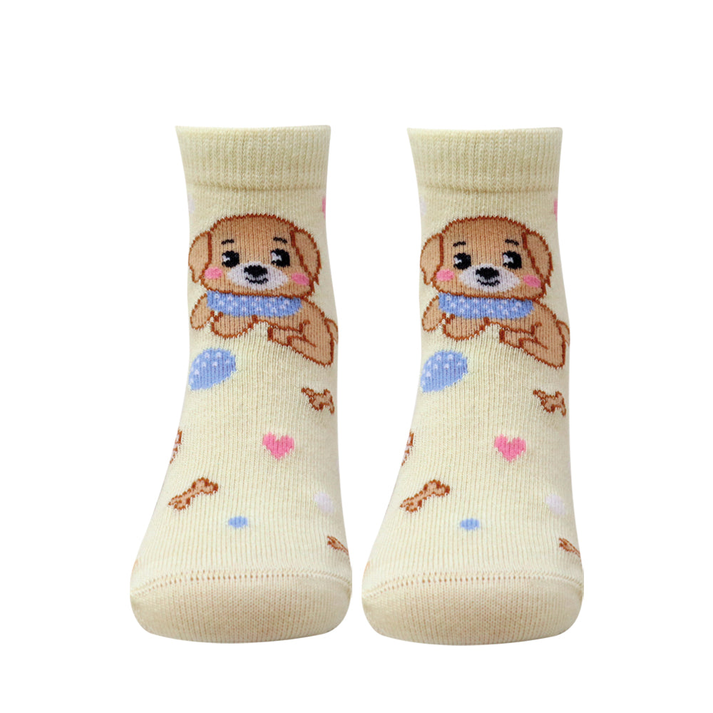 3 Pk Kids’ Superhero & Cuddle Friends Crew Socks – Fun Character Printed Socks