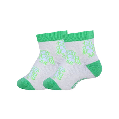 5PK Kids Fun Patterns Socks