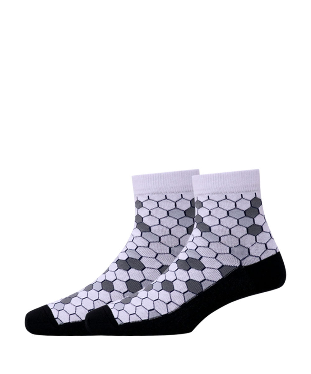 3pk Cotton Rich Design Combo Socks