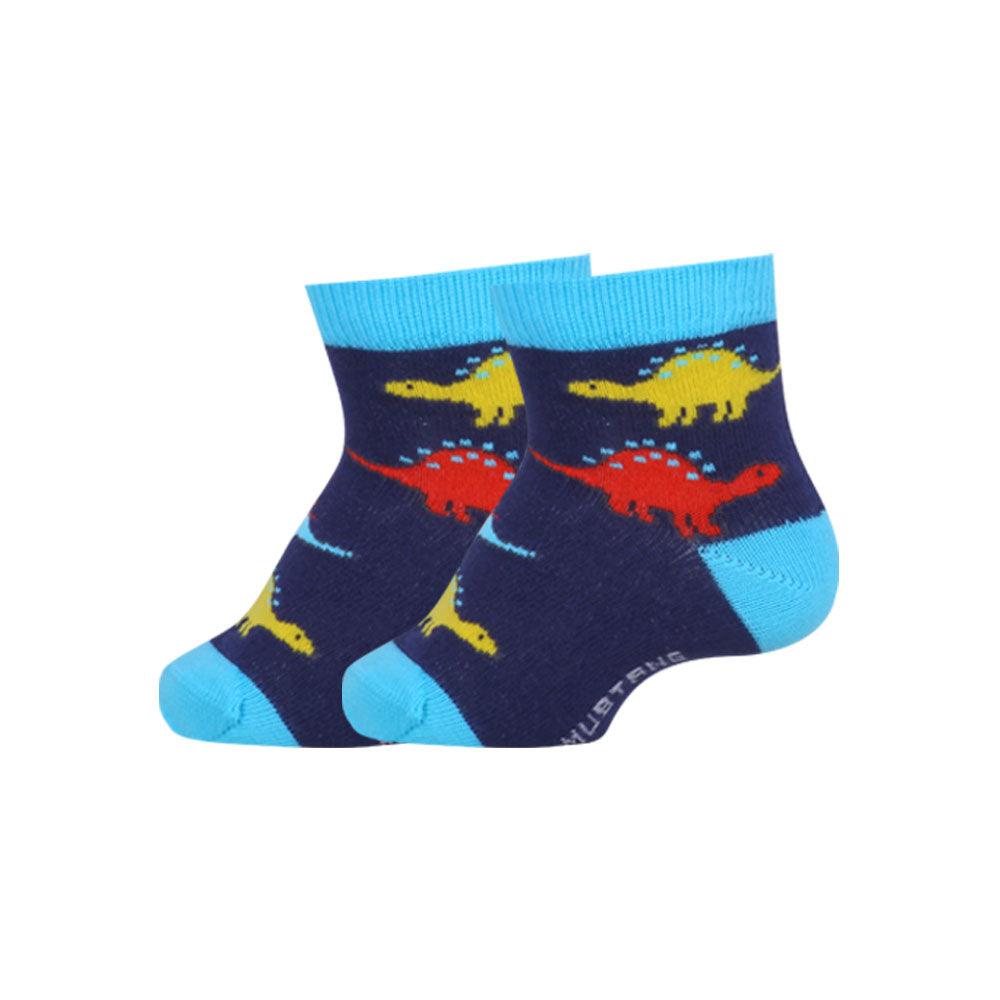 5PK Dinosaur & Winter-Themed Designs Socks