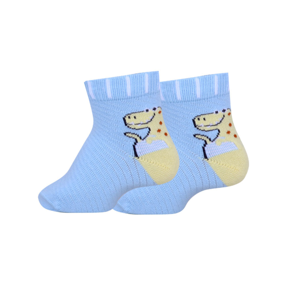 5PK Dinoland Baby Short leg Socks