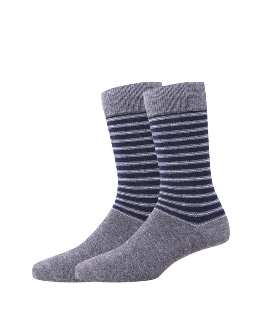 3pk Cotton Rich Design Combo Socks